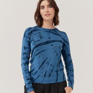 Pact Organic Cotton Tie-Dye Classic Crewneck Sweater (small)